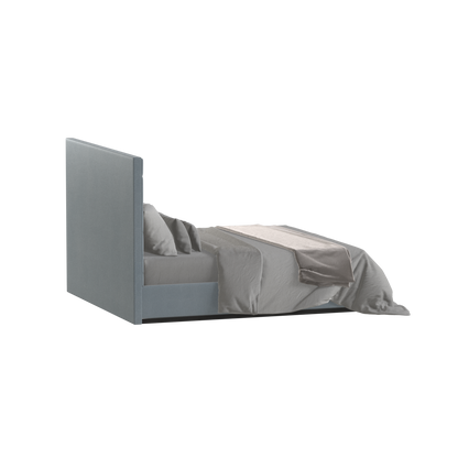 Lucia Bed With High Refined Headboard