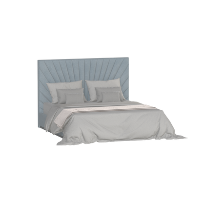 Lucia Bed With High Refined Headboard