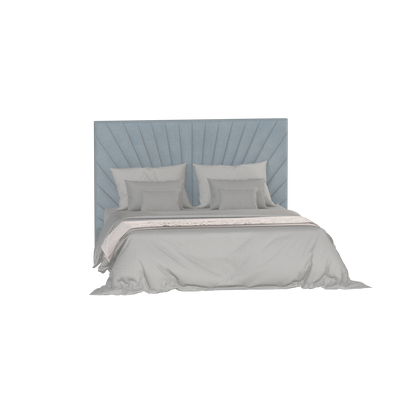 Lucia Bed With High Refined Headboard