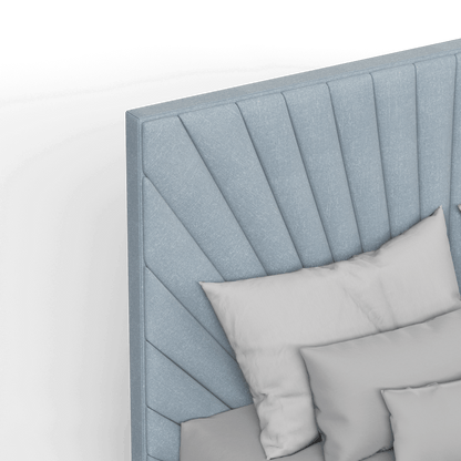 Lucia high headboard bed