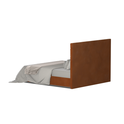 Lucia Bed With High Refined Headboard