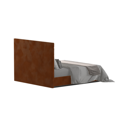Lucia Bed With High Refined Headboard