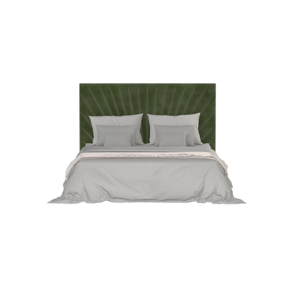 Lucia Bed With High Refined Headboard