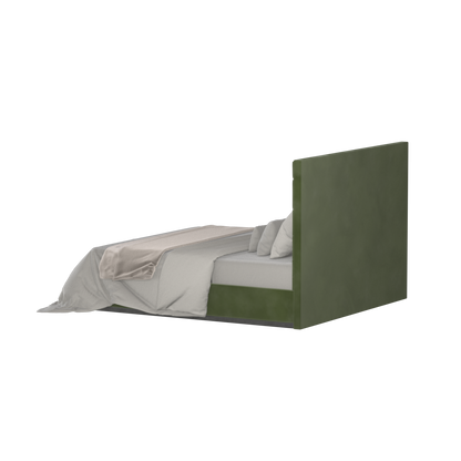 Lucia Bed With High Refined Headboard