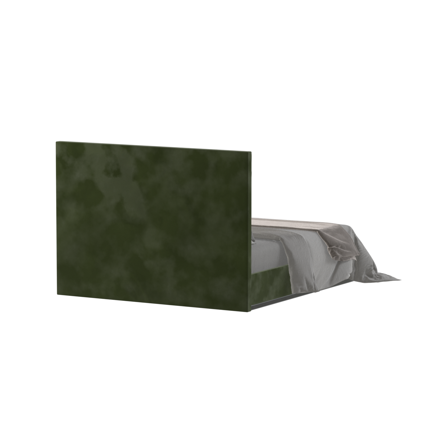 Lucia Bed With High Refined Headboard