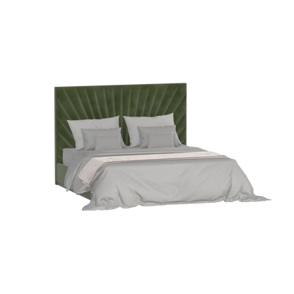 Lucia Bed With High Refined Headboard