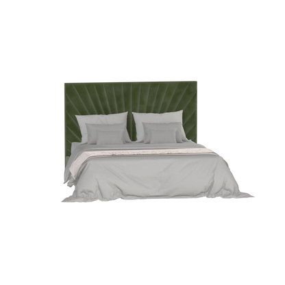 Lucia Bed With High Refined Headboard
