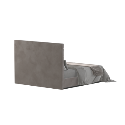 Lucia Bed With High Refined Headboard