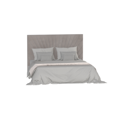 Lucia Bed With High Refined Headboard