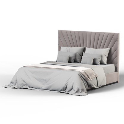 Lucia high headboard bed