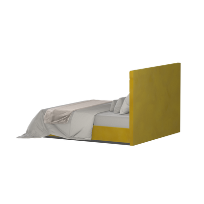 Lucia Bed With High Refined Headboard