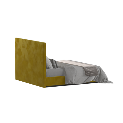 Lucia Bed With High Refined Headboard