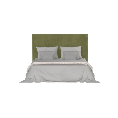 Lucia Bed With High Refined Headboard