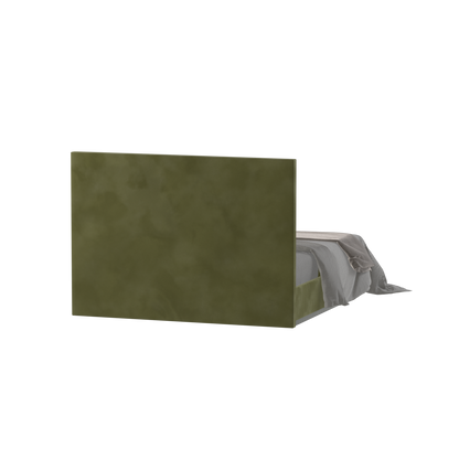 Lucia Bed With High Refined Headboard