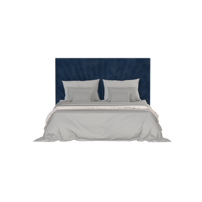 Lucia Bed With High Refined Headboard