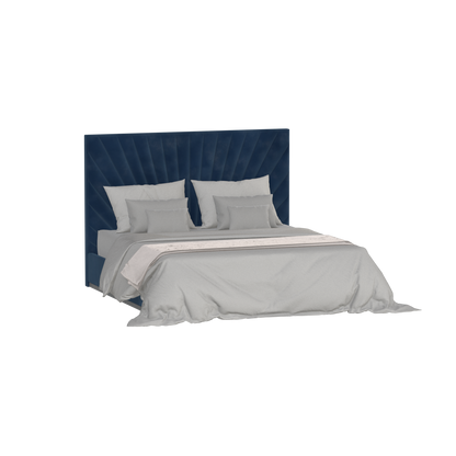 Lucia Bed With High Refined Headboard