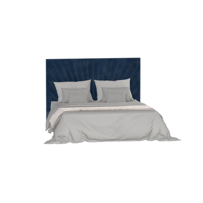 Lucia Bed With High Refined Headboard