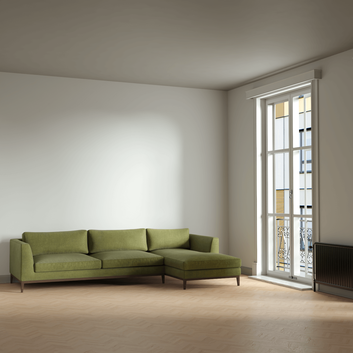 Porto Sectional Sofa – Premium Upholstery Options