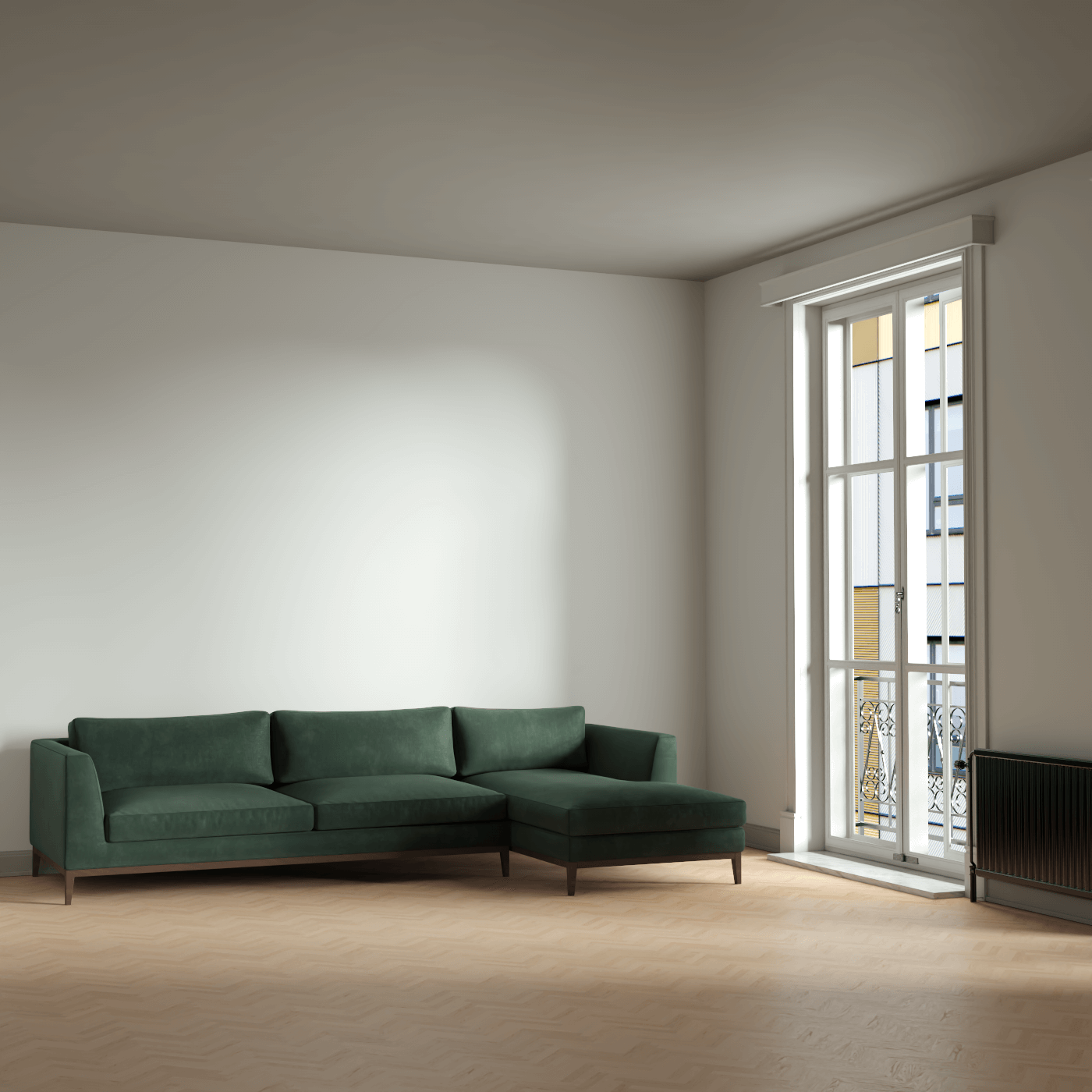 Porto Sectional Sofa – Premium Upholstery Options