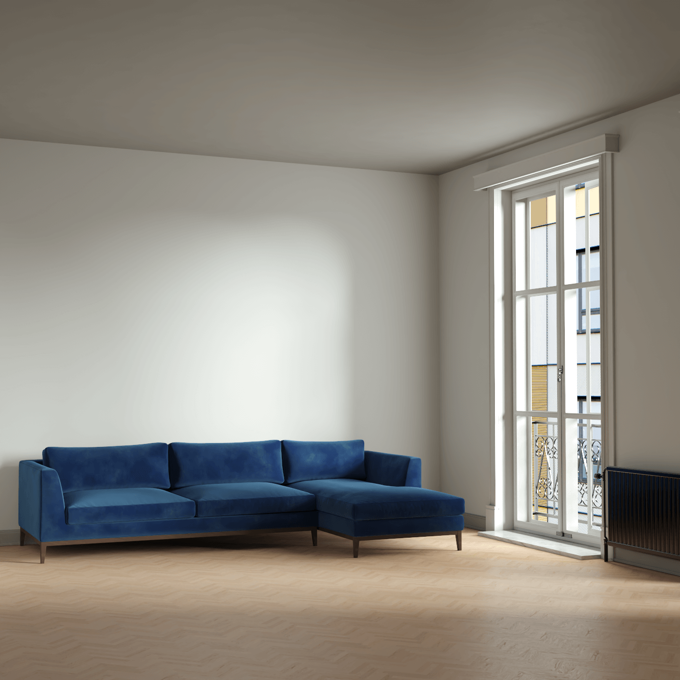 Porto Sectional Sofa – Premium Upholstery Options