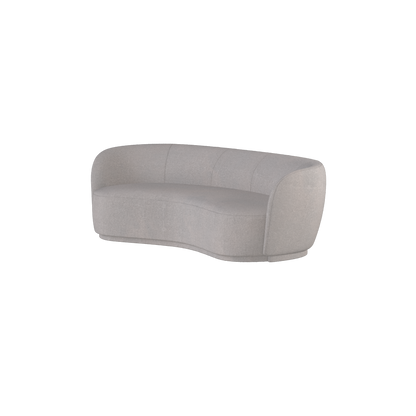 Posh Sofa - Curved Back Sofa with Continuous Base