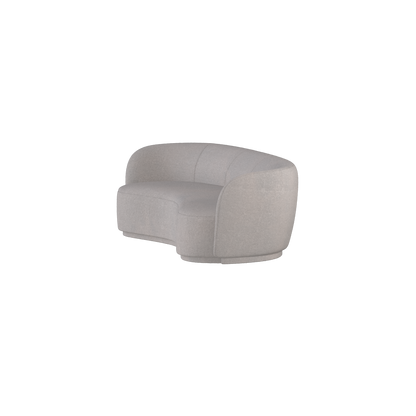 Posh Sofa - Curved Back Sofa with Continuous Base