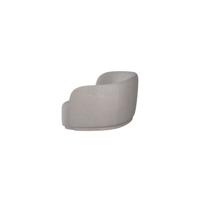 Posh Sofa - Curved Back Sofa with Continuous Base