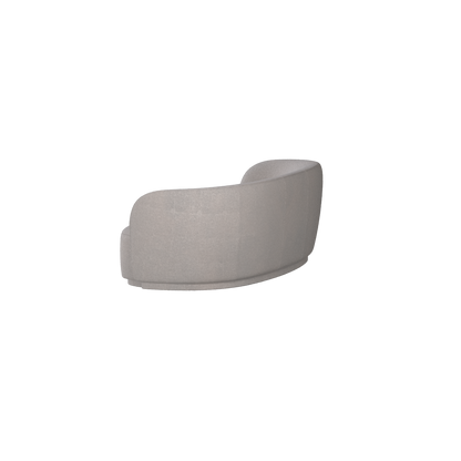 Posh Sofa - Curved Back Sofa with Continuous Base