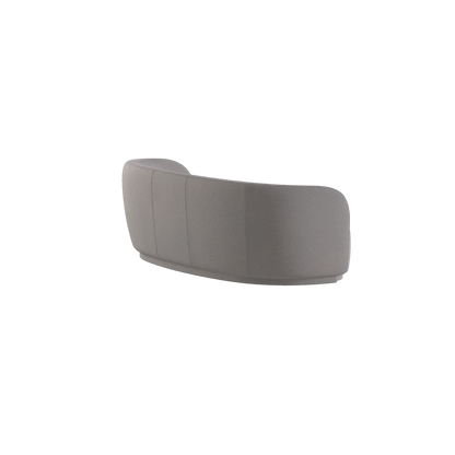 Posh Sofa - Curved Back Sofa with Continuous Base