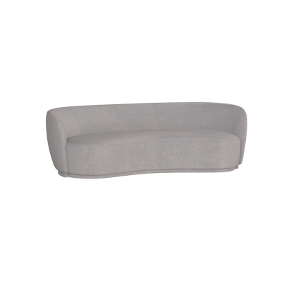 Posh Sofa - Curved Back Sofa with Continuous Base