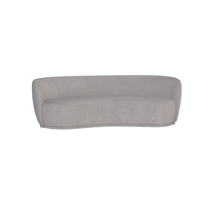 Posh Sofa - Curved Back Sofa with Continuous Base