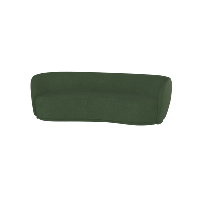Posh Sofa - Curved Back Sofa with Continuous Base