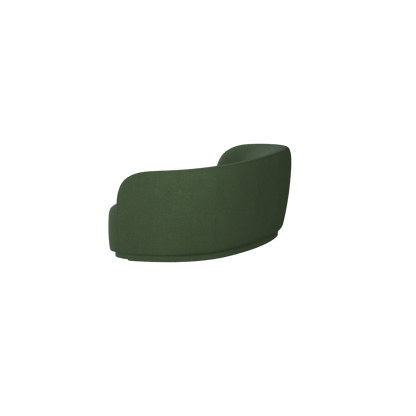 Posh Sofa - Curved Back Sofa with Continuous Base
