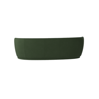 Posh Sofa - Curved Back Sofa with Continuous Base