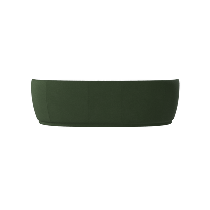 Posh Sofa - Curved Back Sofa with Continuous Base