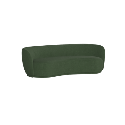 Posh Sofa - Curved Back Sofa with Continuous Base