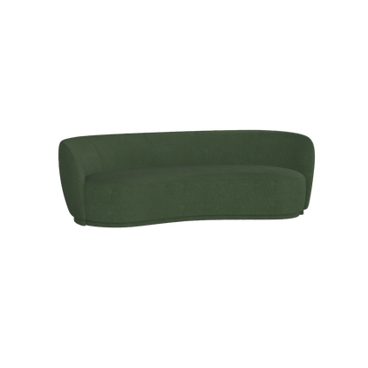 Posh Sofa - Curved Back Sofa with Continuous Base