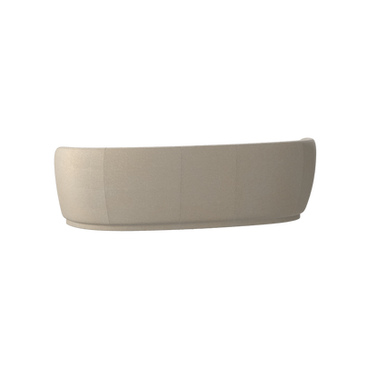Posh Sofa - Curved Back Sofa with Continuous Base
