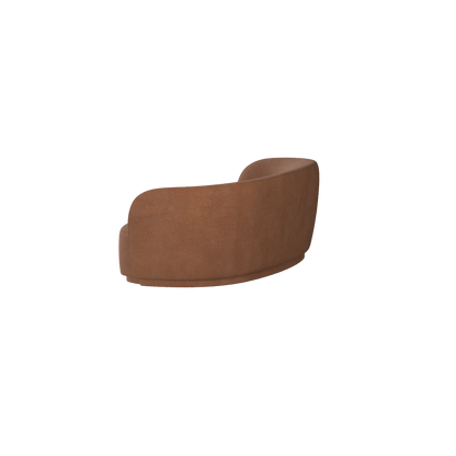 Posh Sofa - Curved Back Sofa with Continuous Base