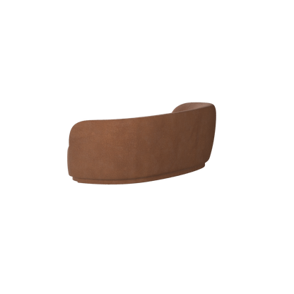 Posh Sofa - Curved Back Sofa with Continuous Base