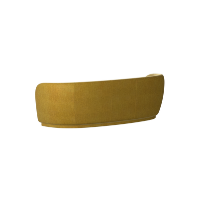 Canapé Posh - Canapé à dossier incurvé avec base continue