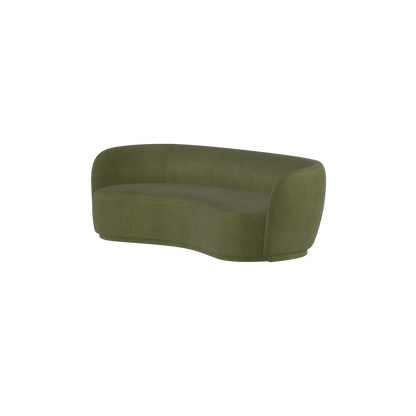 Posh Sofa - Curved Back Sofa with Continuous Base