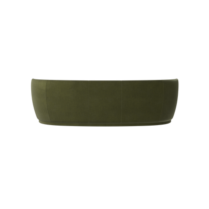 Posh Sofa - Curved Back Sofa with Continuous Base