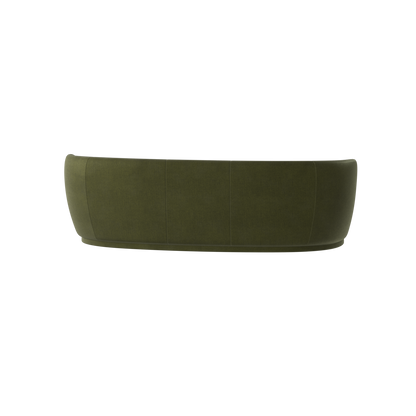 Posh Sofa - Curved Back Sofa with Continuous Base