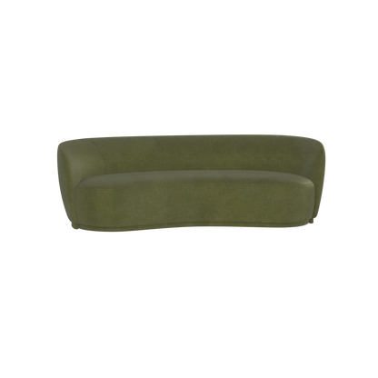 Posh Sofa - Curved Back Sofa with Continuous Base