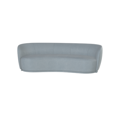 Posh Sofa - Curved Back Sofa with Continuous Base
