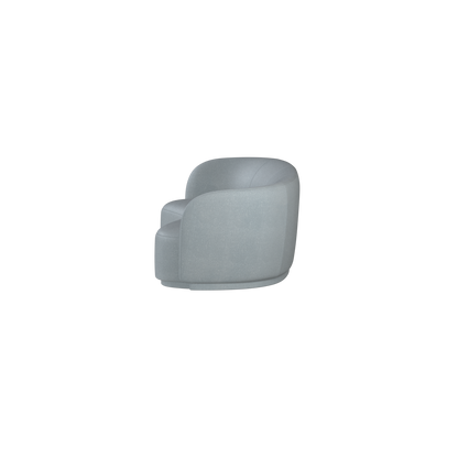 Posh Sofa - Curved Back Sofa with Continuous Base