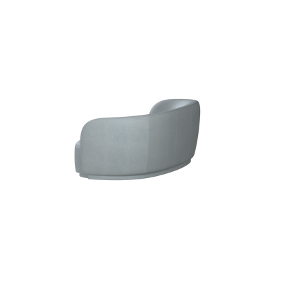Posh Sofa - Curved Back Sofa with Continuous Base