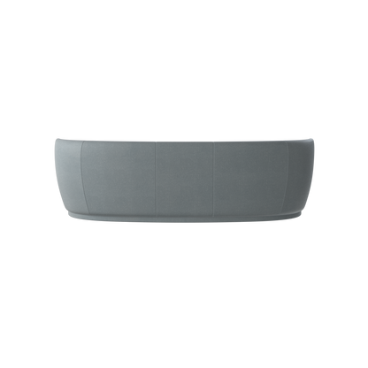 Posh Sofa - Curved Back Sofa with Continuous Base