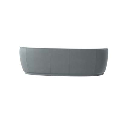 Posh Sofa - Curved Back Sofa with Continuous Base